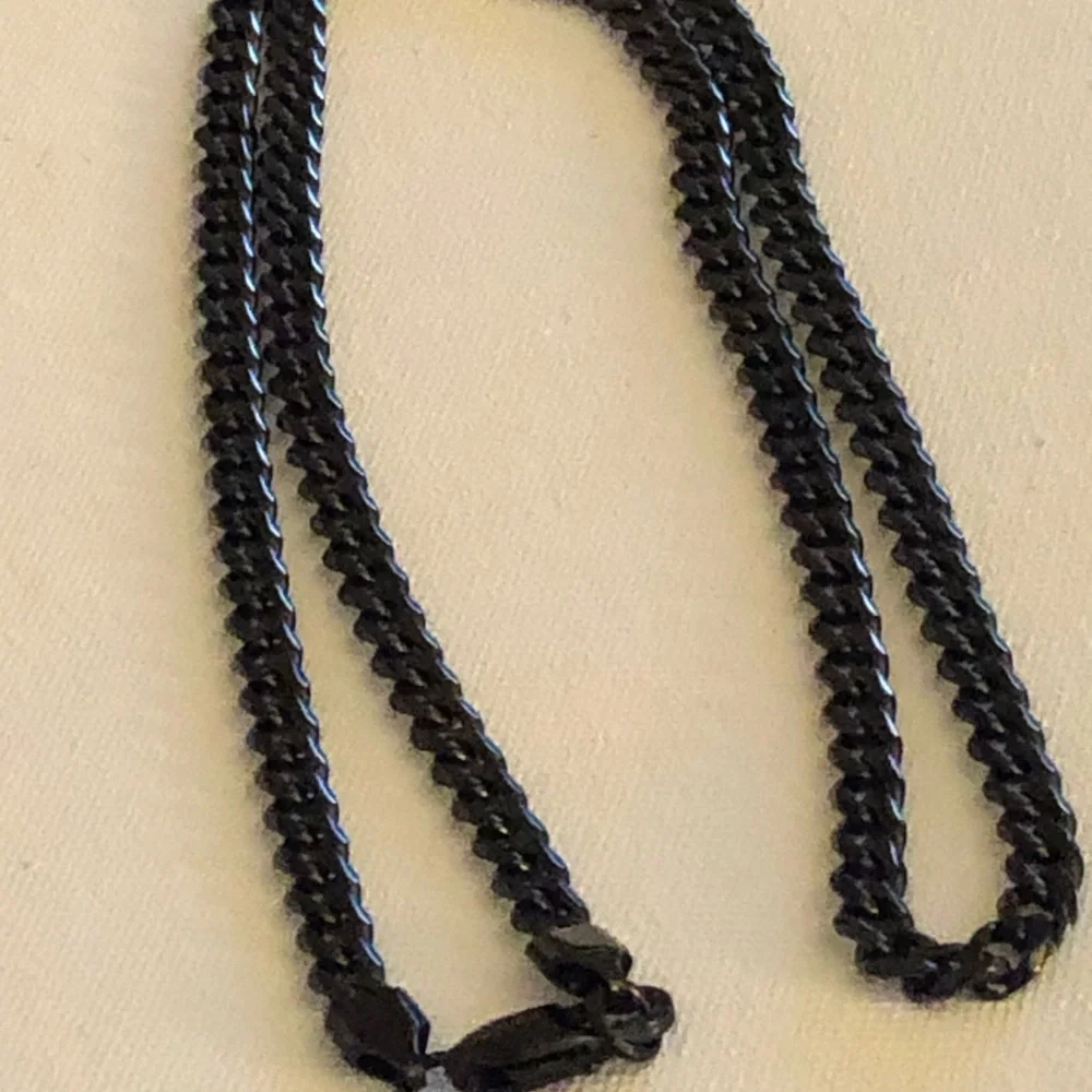 Black Chain Necklace